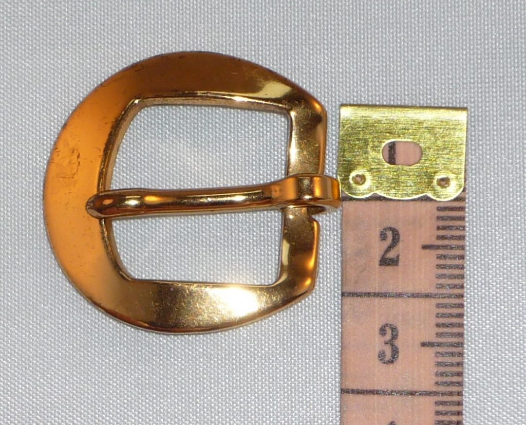 burdastyle fabric covered belt kit Almond Rock